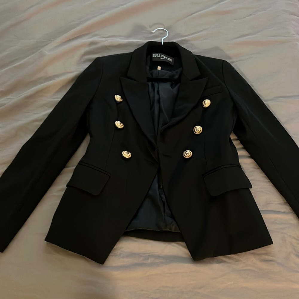 BALMAIN black blazer